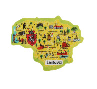Trintukas Lietuvos žemėlapis
